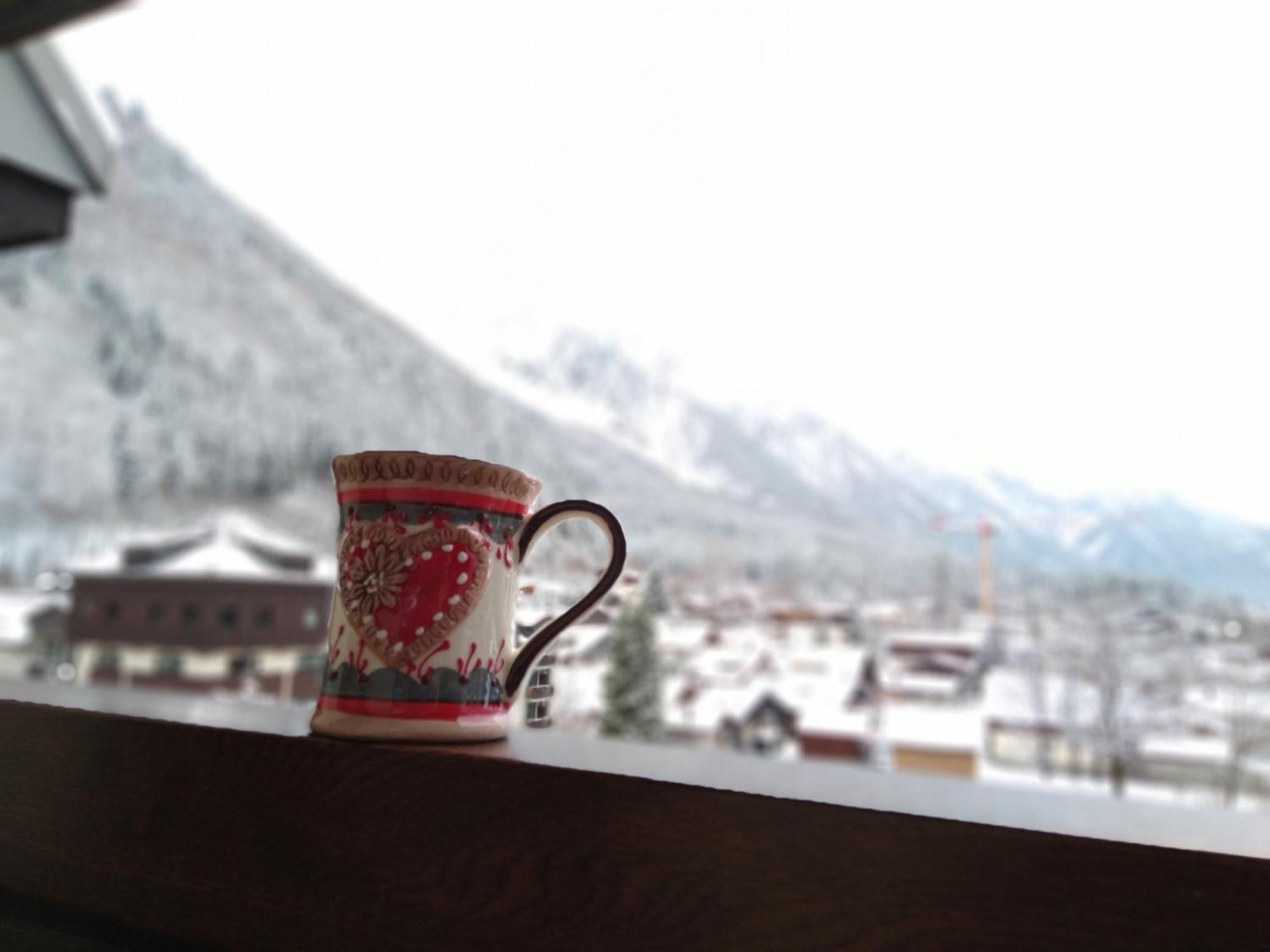 Vue Montblanc Magique En Centre-Ville Avec Parking Chamonix Dış mekan fotoğraf