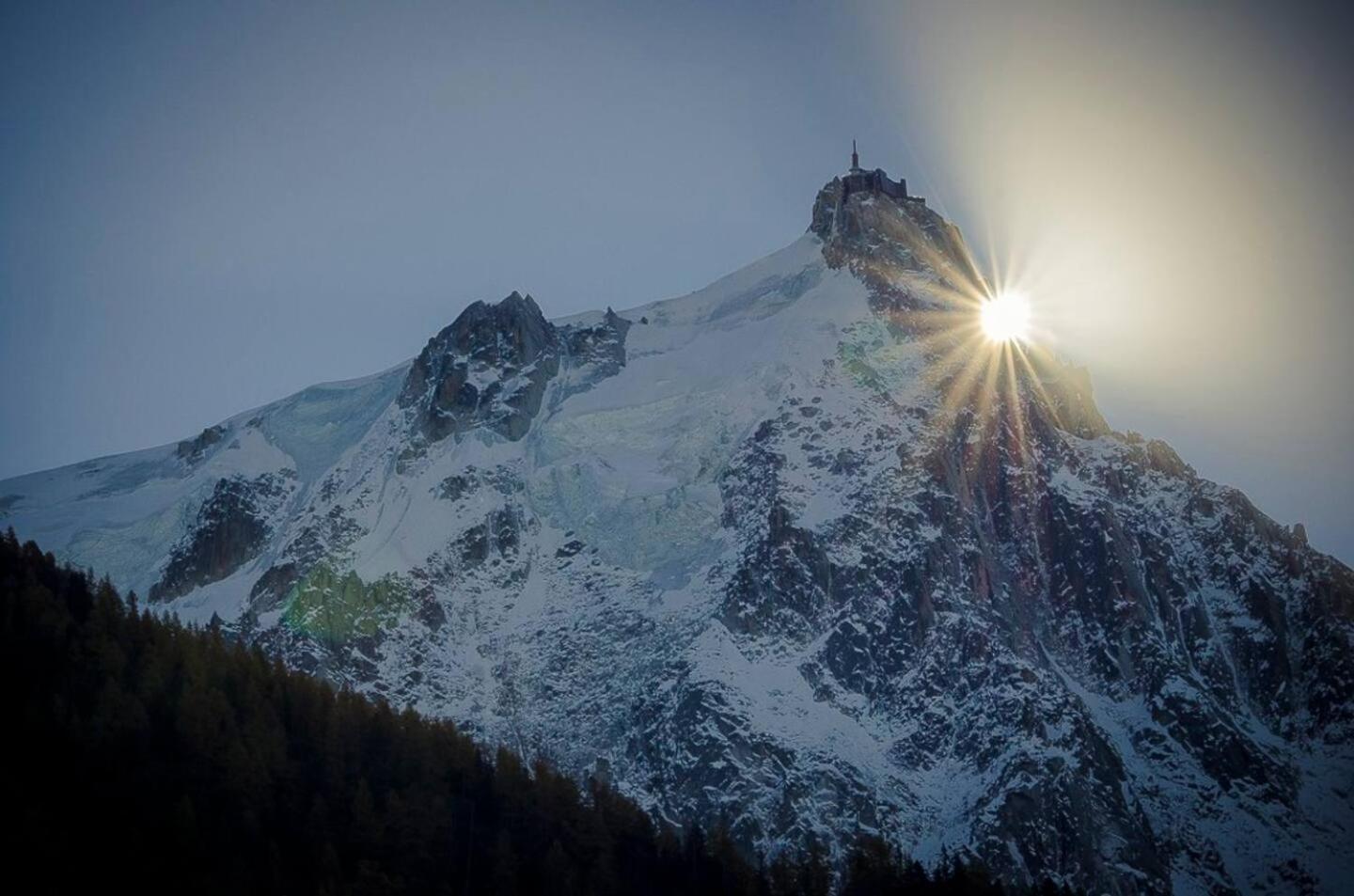 Vue Montblanc Magique En Centre-Ville Avec Parking Chamonix Dış mekan fotoğraf